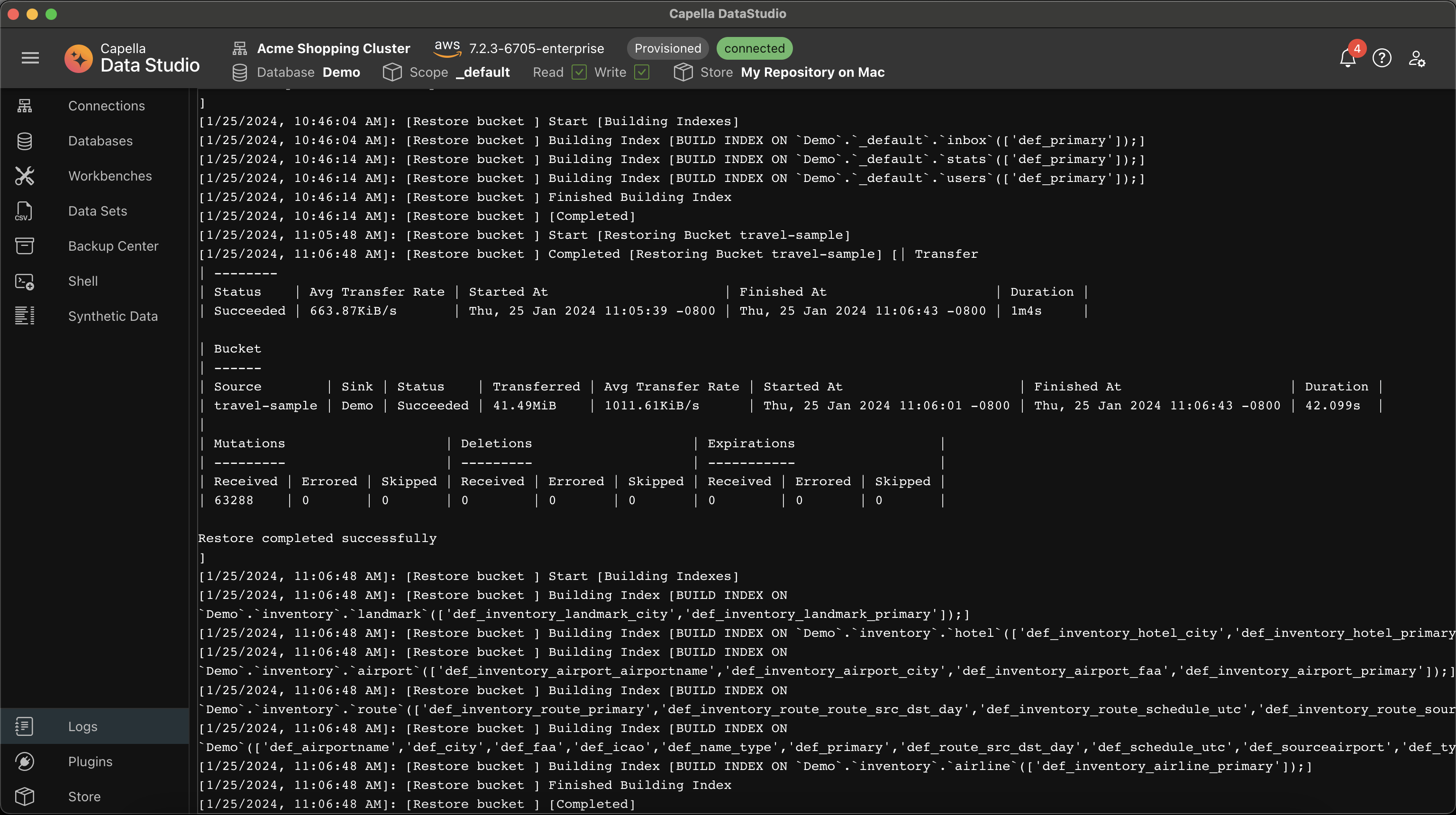 backup-center-restore-logs-travel