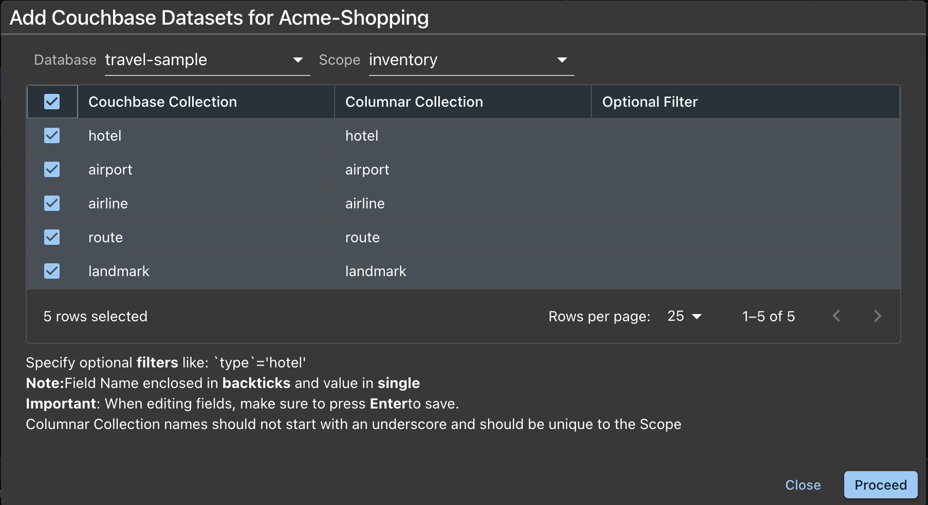 dataset-couchbase-before-connect