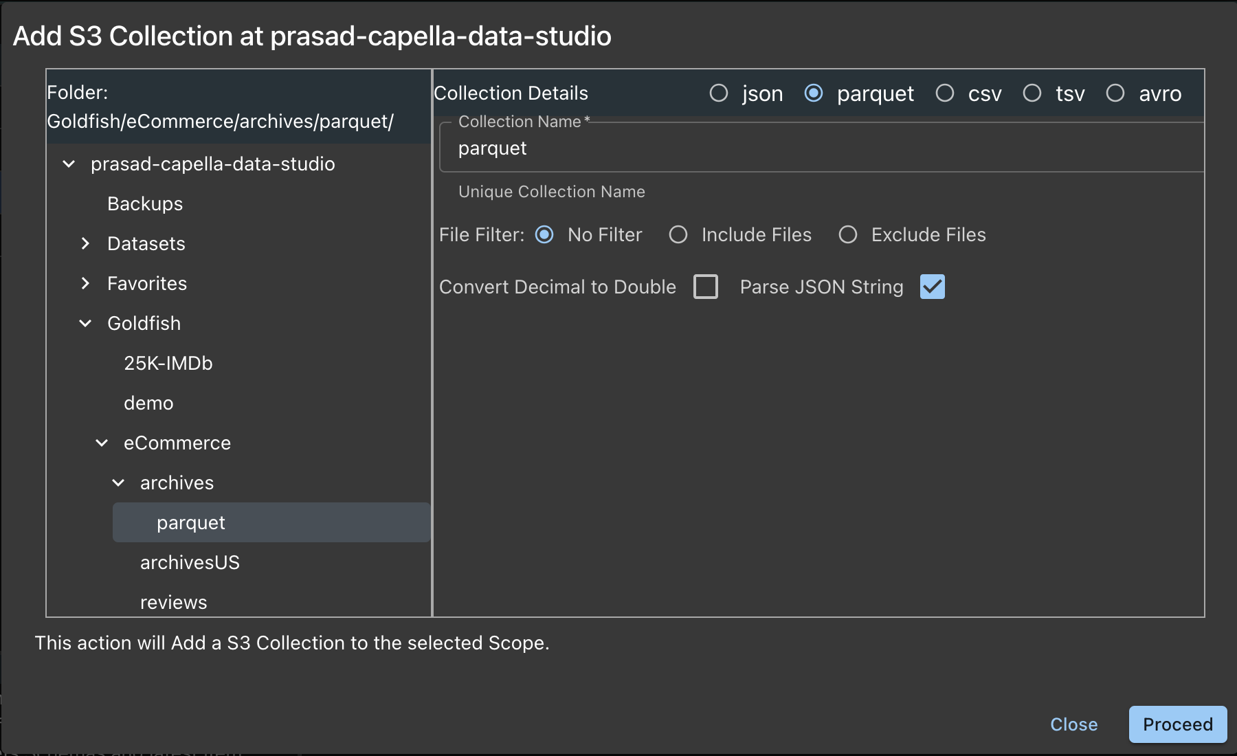 dataset-s3-parquet